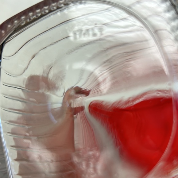 Vintage “ Covetro” clear glass art deco style pitcher made in Italy - Picture 5 of 6